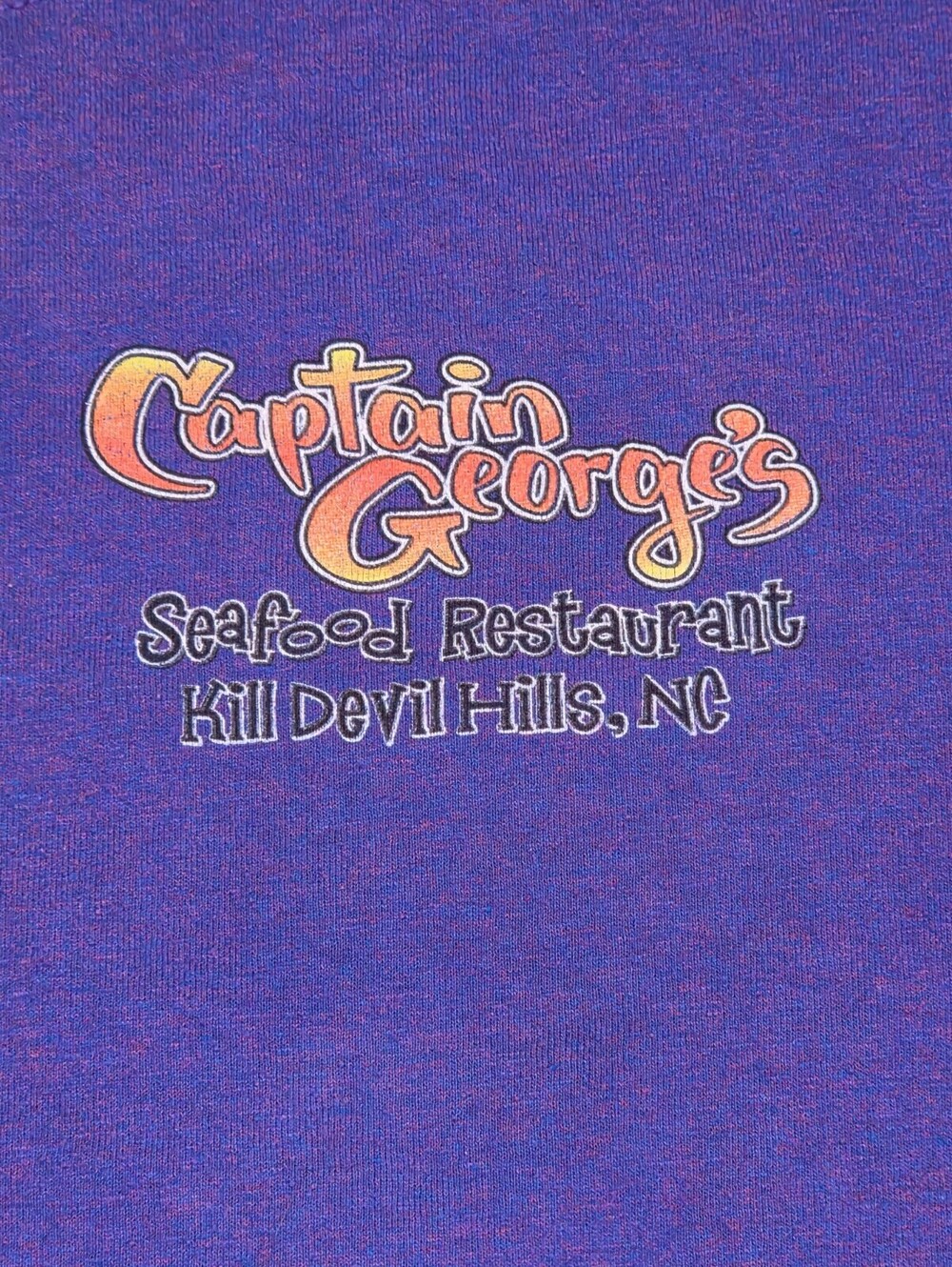 Captain George's Kill Devil Hills NC Seafood Restaurant T‑Sh